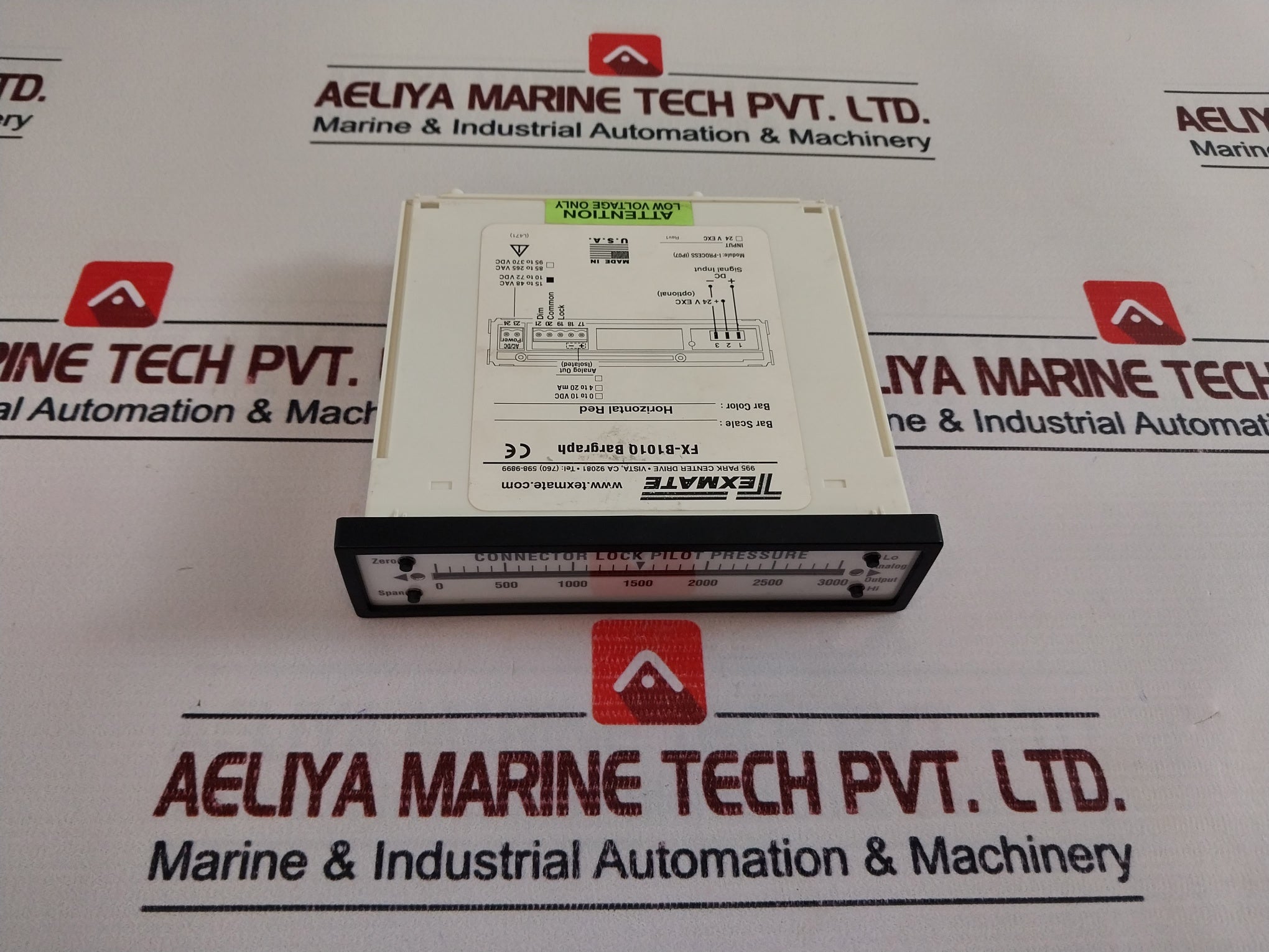 Texmate Fx-b101Q Bargraph Meter 0-3000 Rev.1
