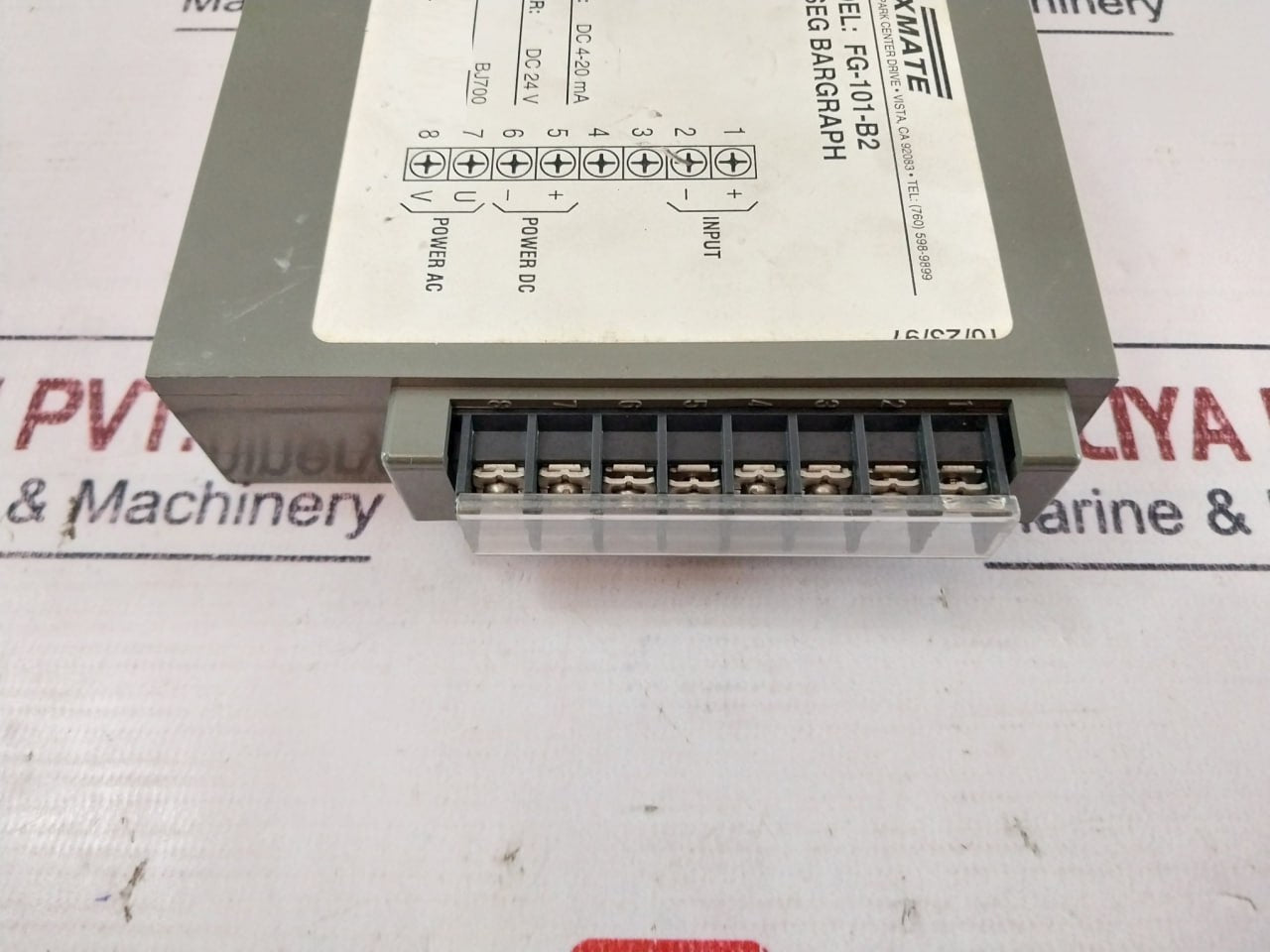 Texmate Fg-101-b2 Lower Annular Pressure Tmfg101B