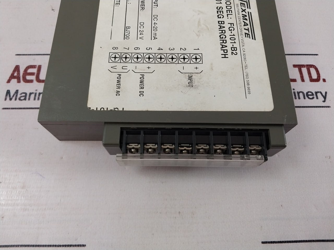 Texmate Fg-101-b2 Meter Metermaster Diverter Air Pressure Tmfg101B