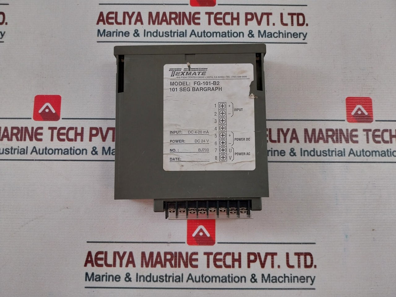 Texmate Fg-101-b2 Shear Pressure 101 Seg Bargraph 6504074