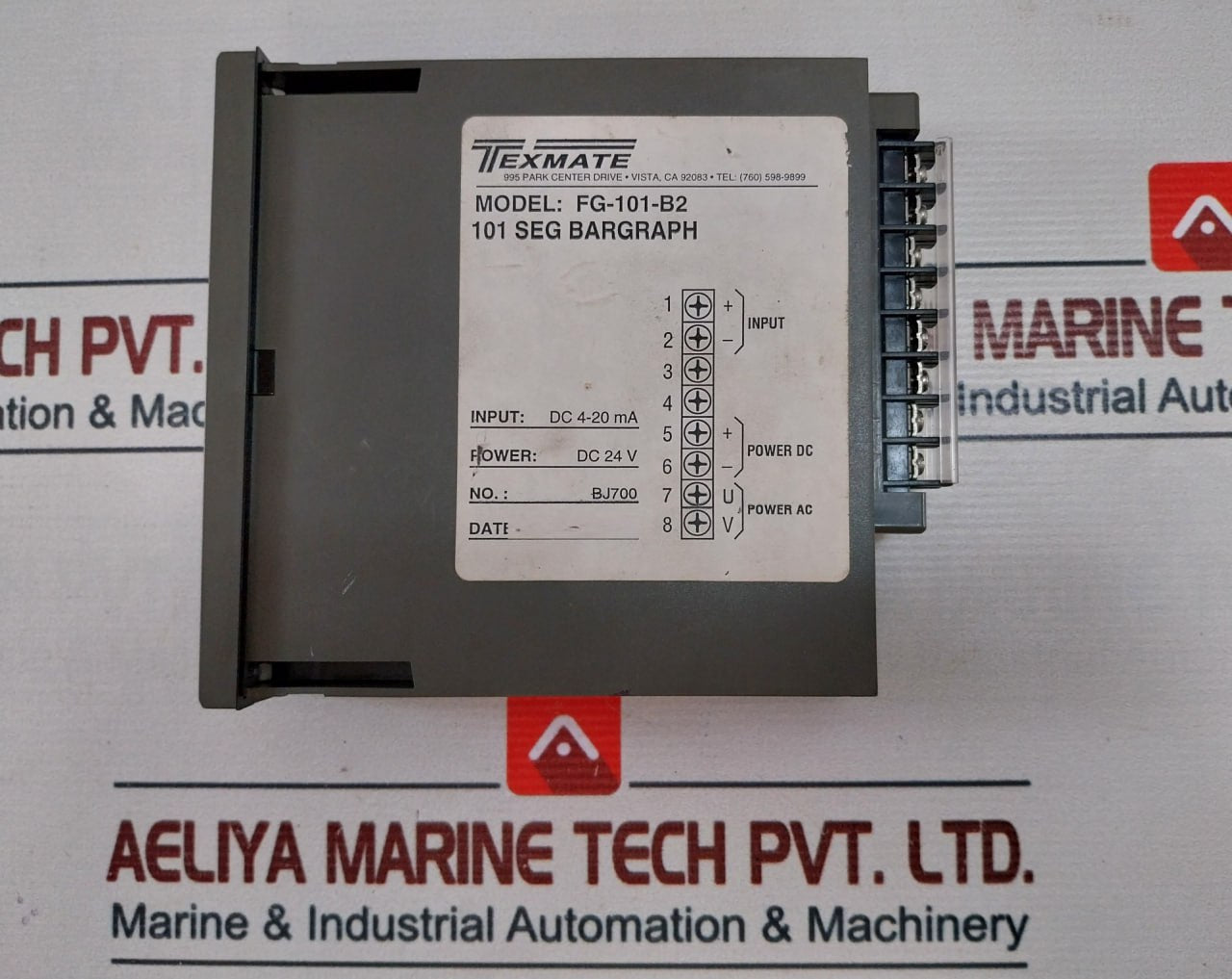 Texmate Fg-101-b2 Subsea Accumulator Pressure Tmfg101B Dc24V