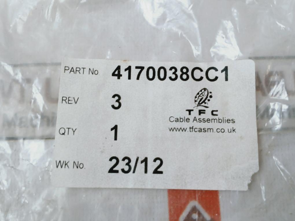 Tfc 4170038Cc1 Cable Assy Rev 3