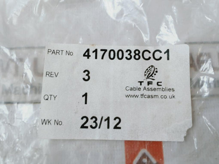 Tfc 4170038Cc1 Cable Assy Rev 3