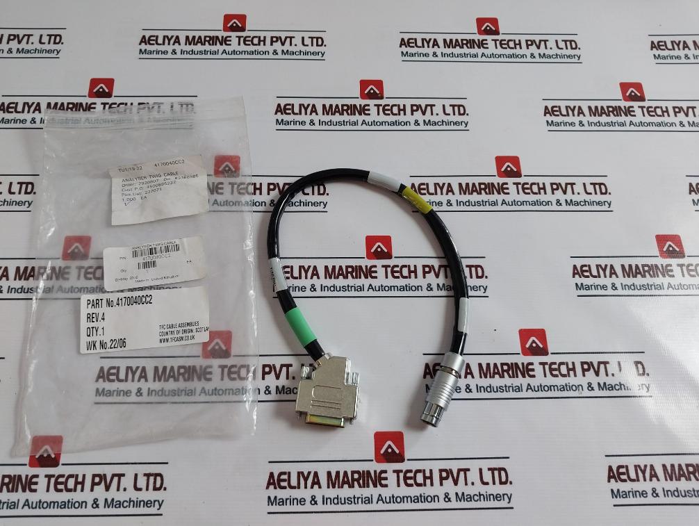 Tfc 4170040Cc2 Analyser Twig Cable Rev: 4 2920807