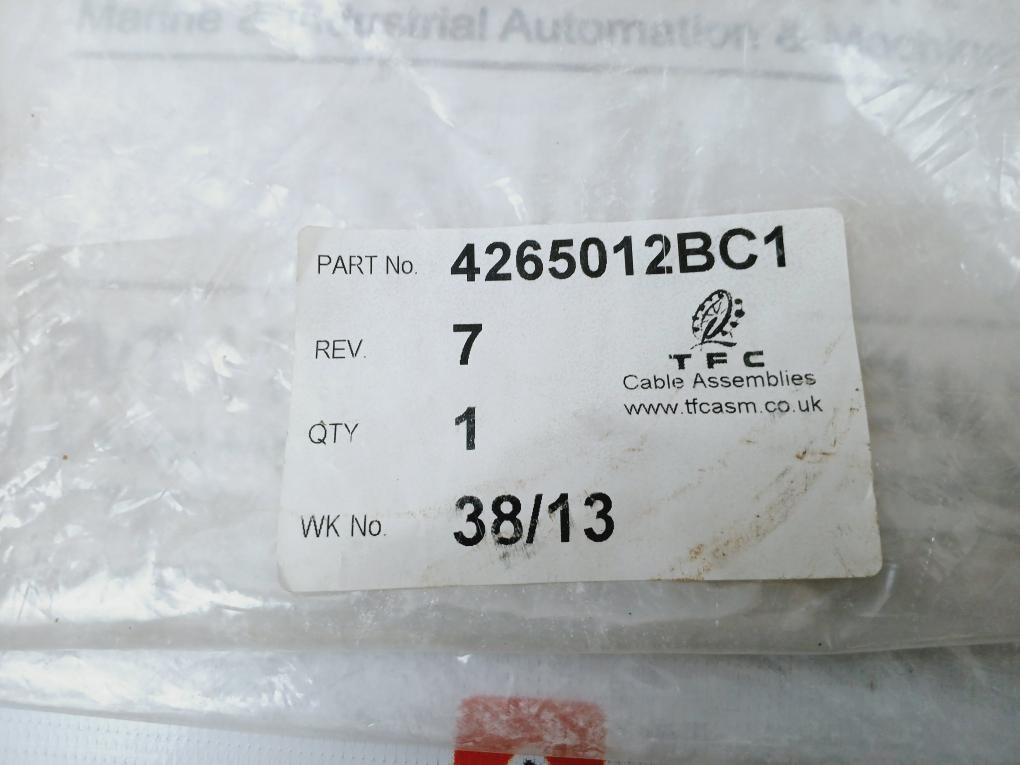 Tfc 4265012Bc1 Cable Connector Rev 7