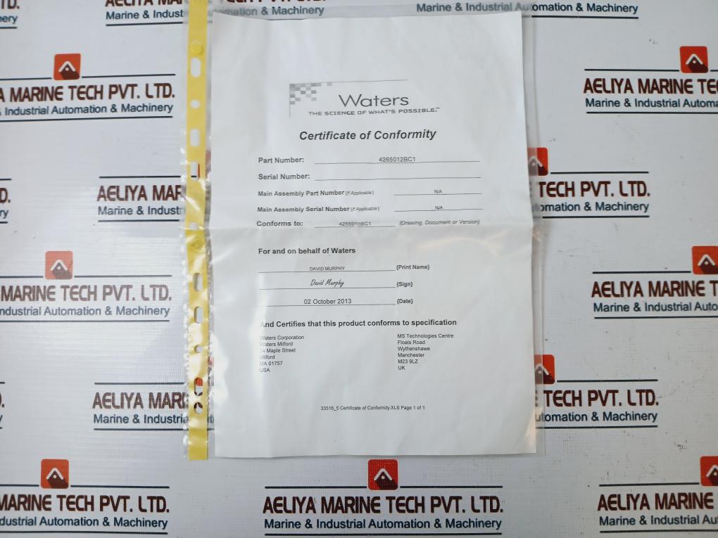 TFC 4265012BC1 Cable Connector Rev 7