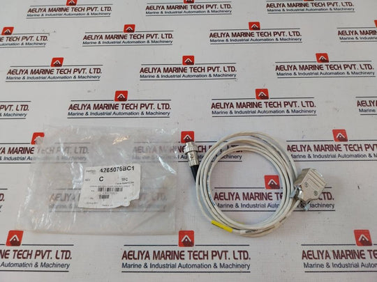 Tfc 4265076Bc1 Varian Backing Pump Control Cable Connector Rev: C