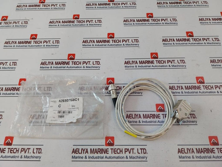 Tfc 4265076Bc1 Varian Backing Pump Control Cable Connector Rev: C