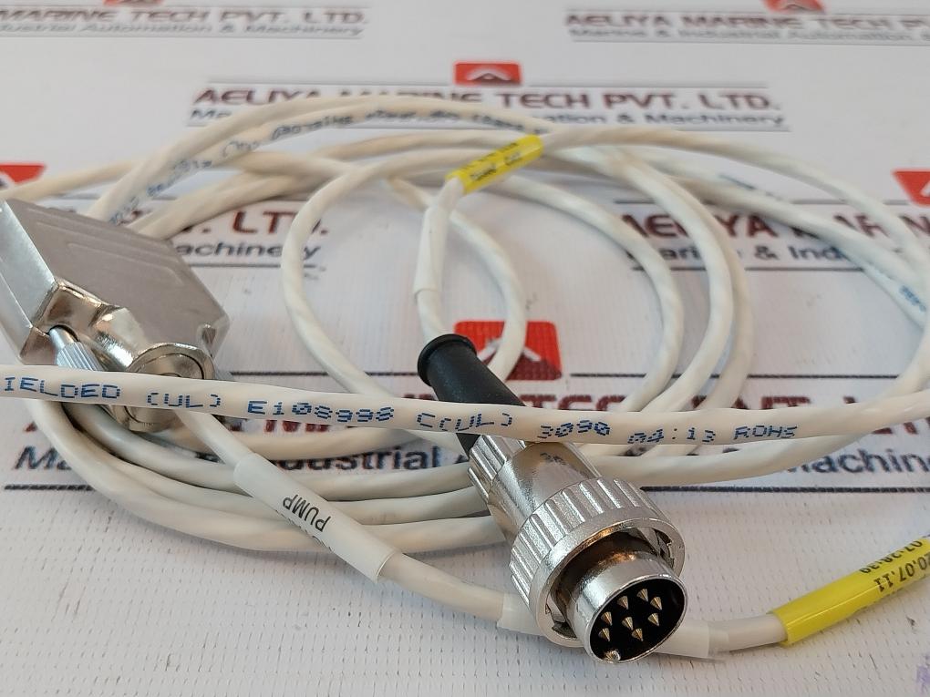 Tfc 4265076Bc1 Varian Backing Pump Control Cable Connector Rev: C