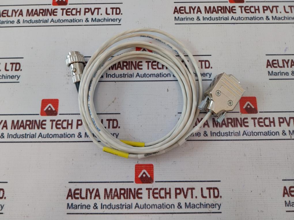 Tfc 4265076Bc1 Varian Backing Pump Control Cable Connector Rev: C