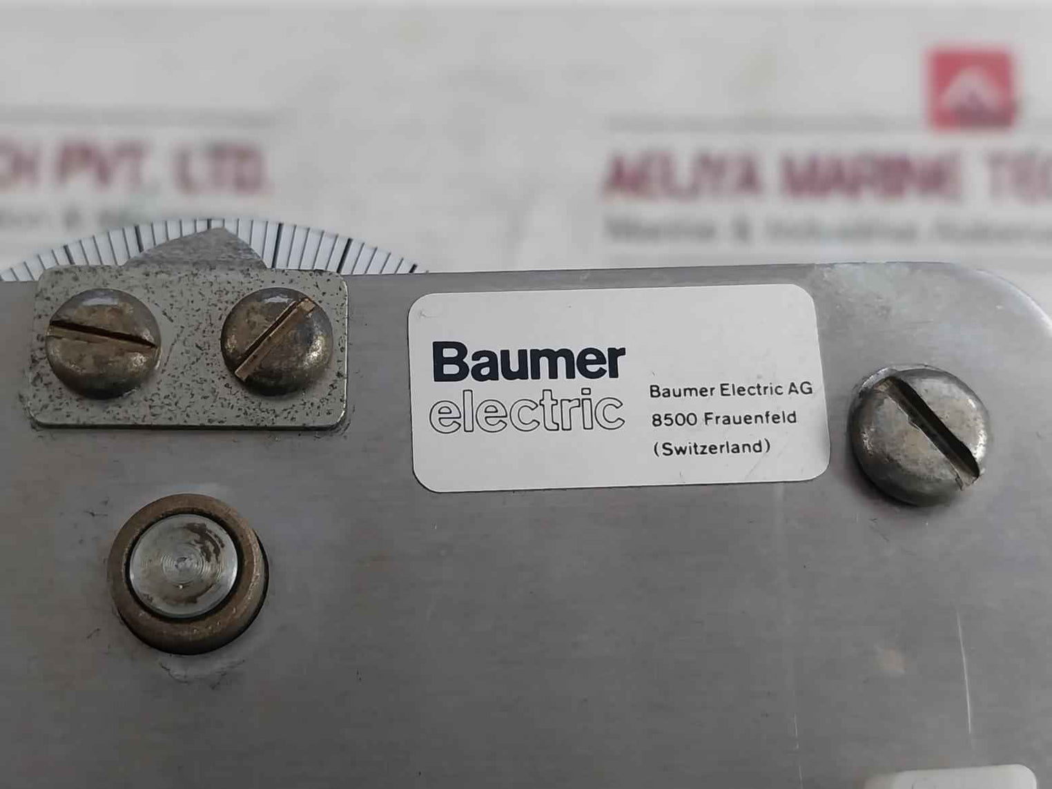 Th.Zürrer Afva35 Signal Rotary Step Switch Assy 24V Dc 2.4A 15W