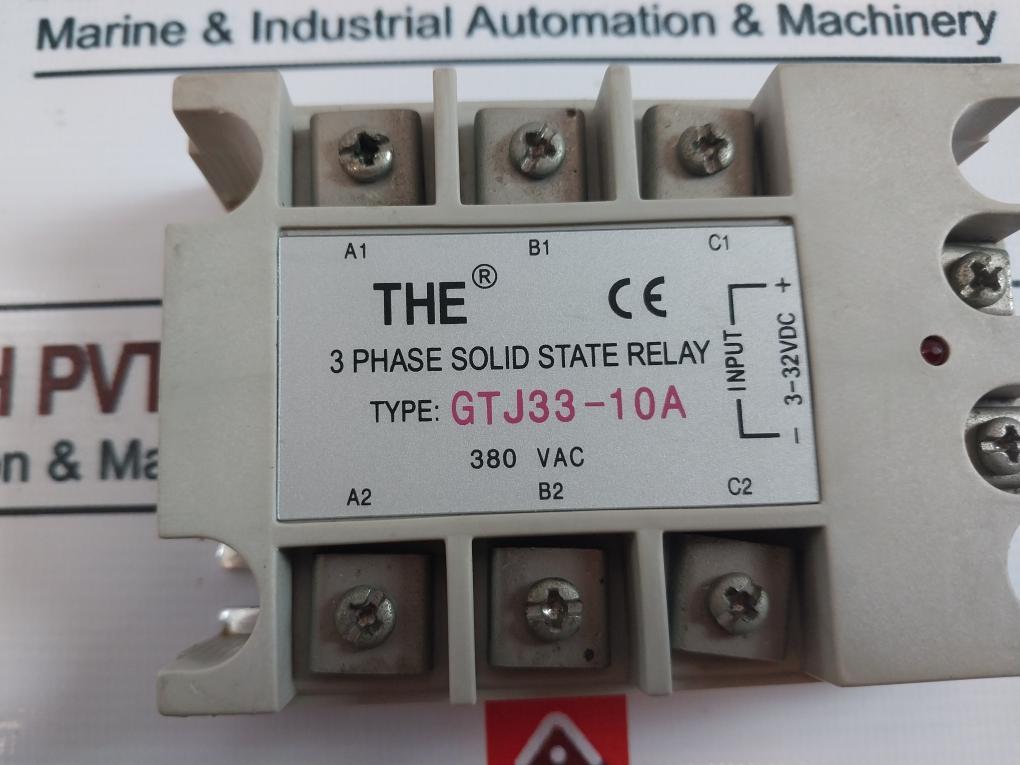 THE GTJ33-10A 3 Phase Solid State Relay