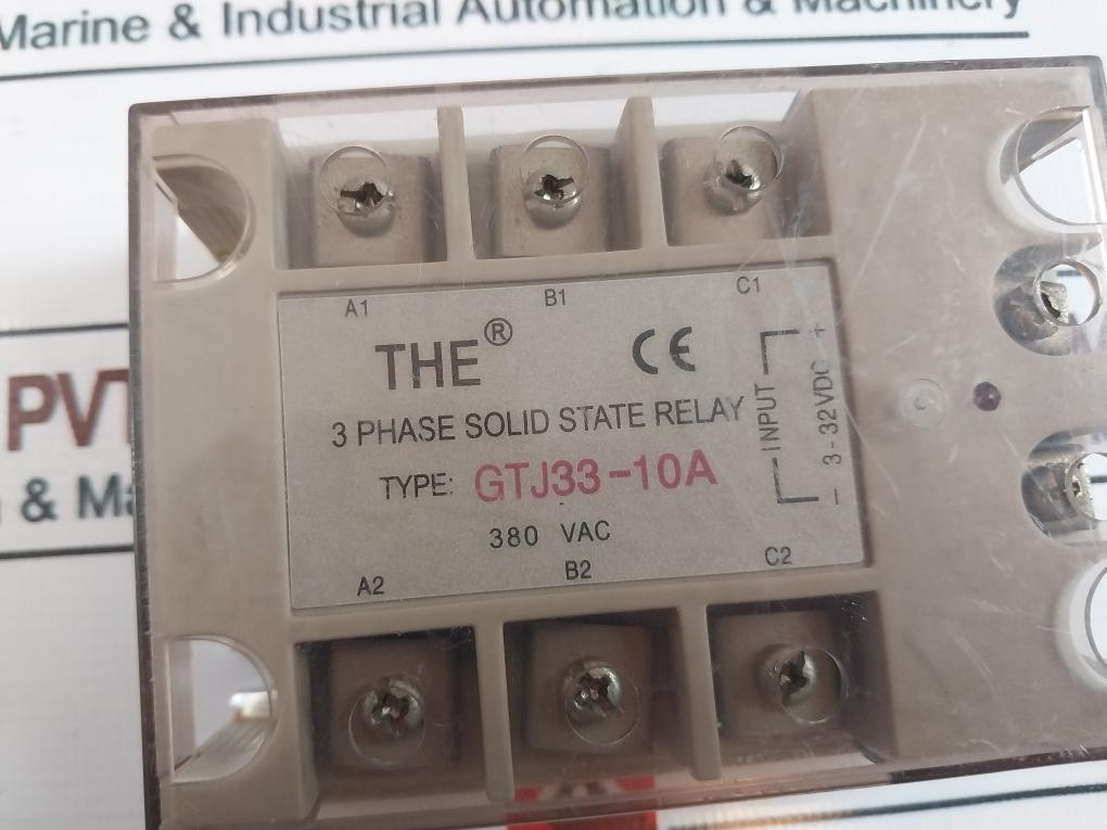The Gtj33-10A 3 Phase Solid State Relay 380Vac