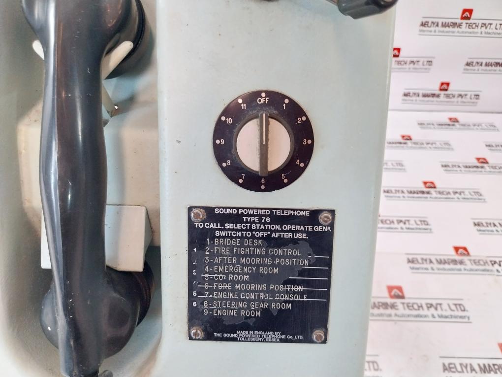 The Sound Powered Telephone 76 Set