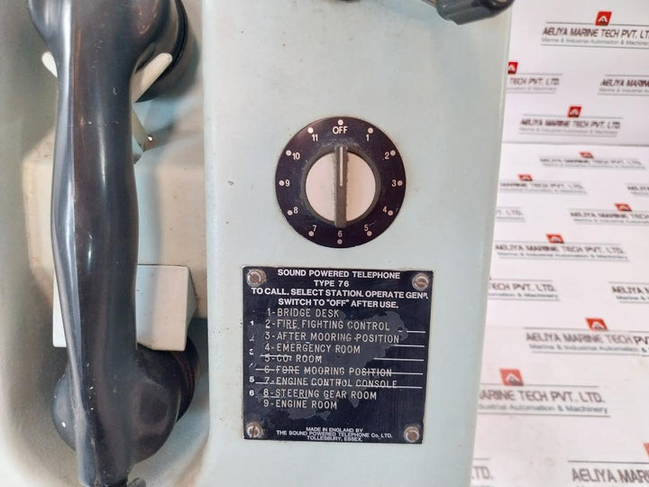 The Sound Powered Telephone 76 Set