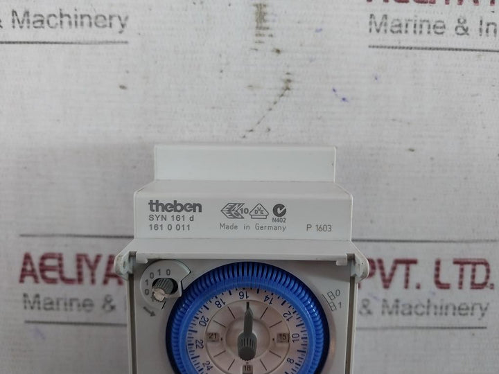 Theben Syn 161 D Hour Segment Timeswitch 230V/50Hz 16(4) 250