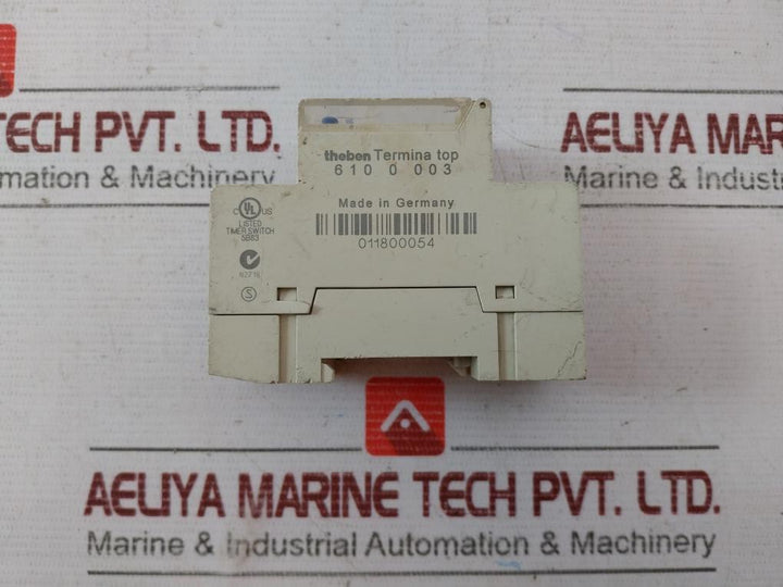 Theben Tr 610 Top Digital Time Switch 6100003 16(10)A 250Vac 230-240V~ 50-60H