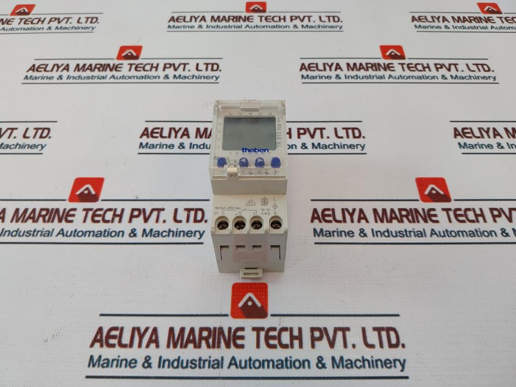 Theben Tr 612 Top Digital Time Switch 16(10)a 250 Vac