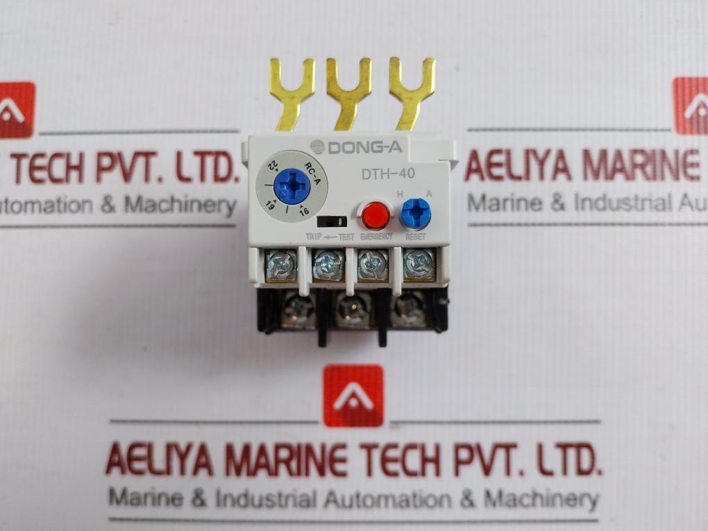 Thermal Overload Relay 19A 690V Dong-a Electric Dth-40