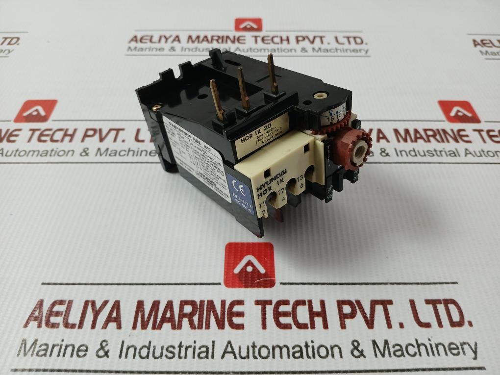 Thermal Overload Relay 600 Vac 0.5A Hyundai Hor 1K 20
