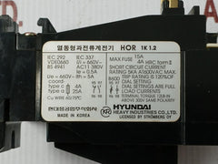 Thermal Overload Relay 660V/5A Hor 1K 1.2 Hyundai