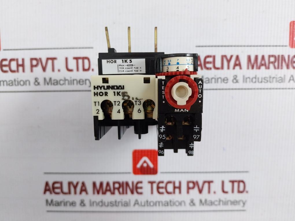 Thermal Overload Relay 660V 60/75°C Hyundai Hor 1K 5