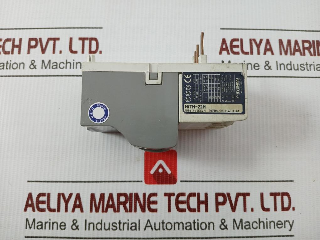 Thermal Overload Relay 690V/5A Hyundai Hith-22H