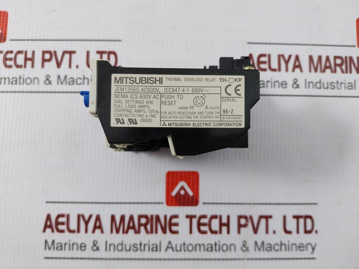 Thermal Overload Relay Ac600V Mitsubishi Electric Th-n20Kp