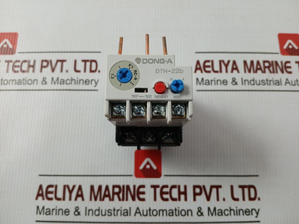 Thermal Overload Relay Dth-22B Dong-a Electric 690V/1.3A