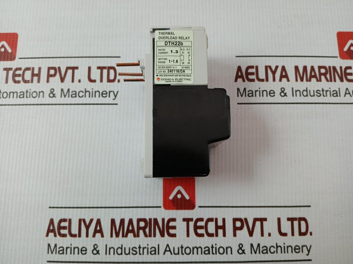 Thermal Overload Relay Dth-22B Dong-a Electric 690V/1.3A