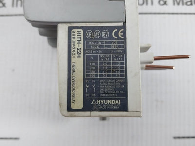 Thermal Overload Relay Hith-22H Hyundai 690V