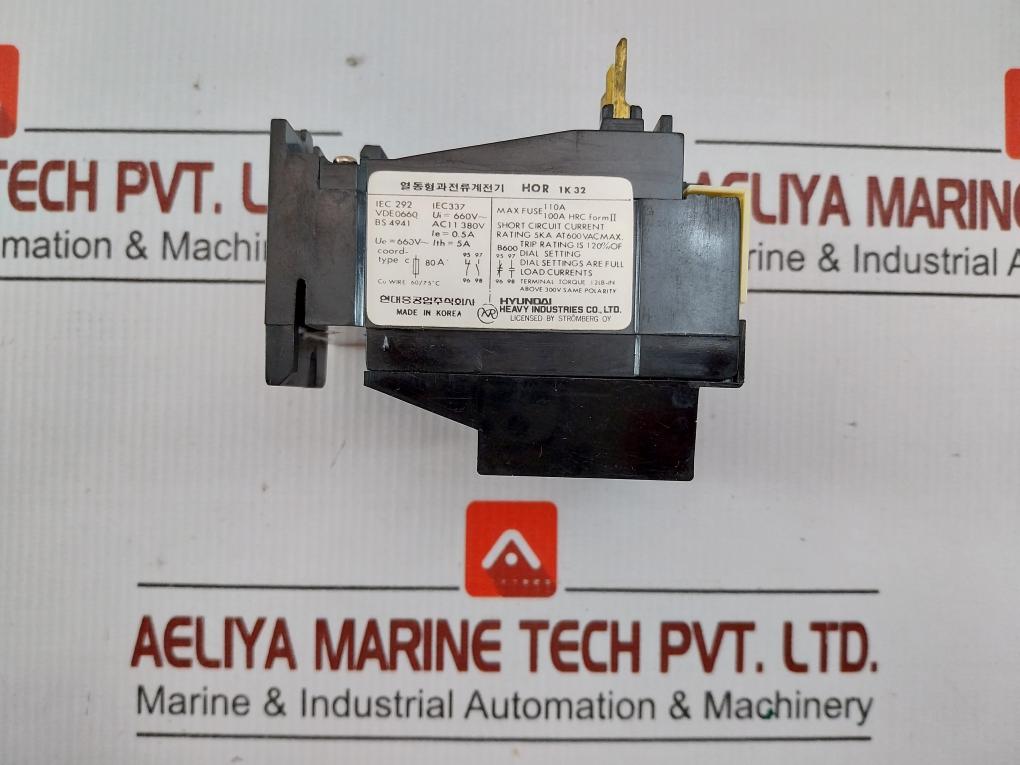 Thermal Overload Relay Hor 1K 32 Hyundai 660V