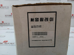 Thermal Overload Relay Hor 1L200 Hyundai 0.5A 660V