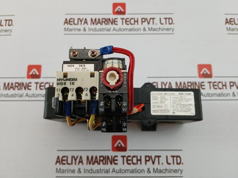 Thermal Overload Relay Hor 1L200 Hyundai 0.5A 660V