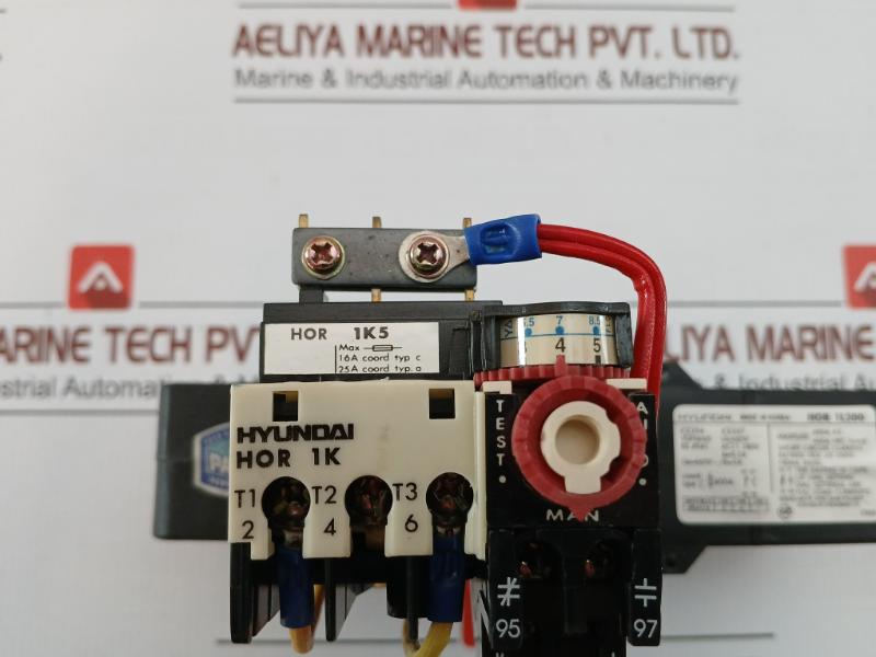 Thermal Overload Relay Hor 1L200 Hyundai 0.5A 660V
