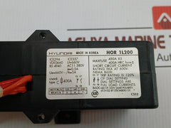 Thermal Overload Relay Hor 1L200 Hyundai 0.5A 660V