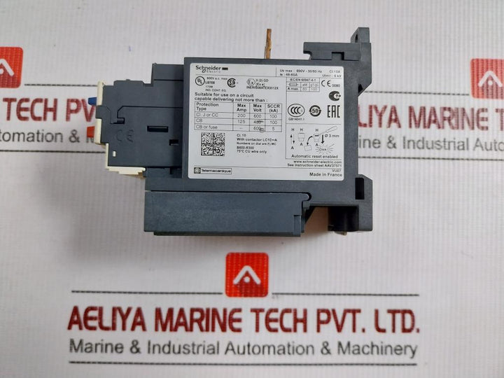 Thermal Overload Relay Lrd365 Schneider Electric 690V-50/60Hz