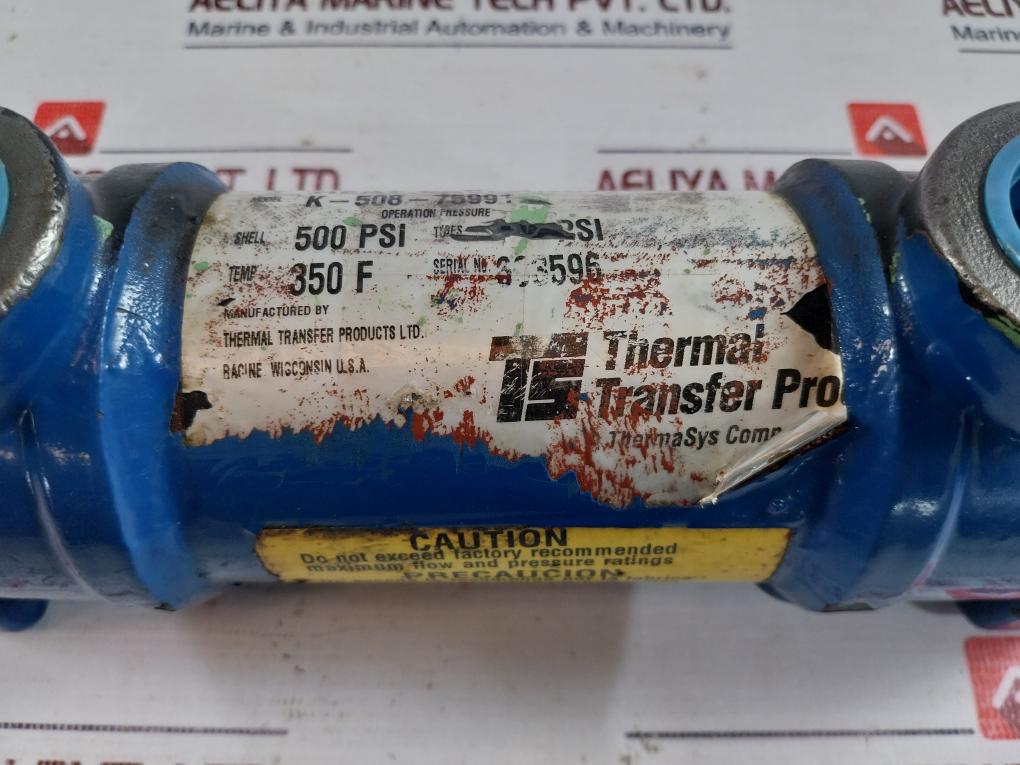 Thermal Transfer K-508-75991 Heat Exchanger (350 F, 500 Psi)