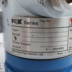 Thermax Fuji Electric Smartline Pressure Transmitter Fhkt33V1-bacyy-aa 24V Dc