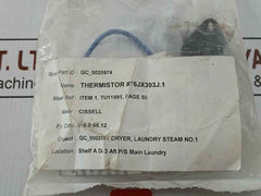 Thermistor Kit Tu11991K Cissell