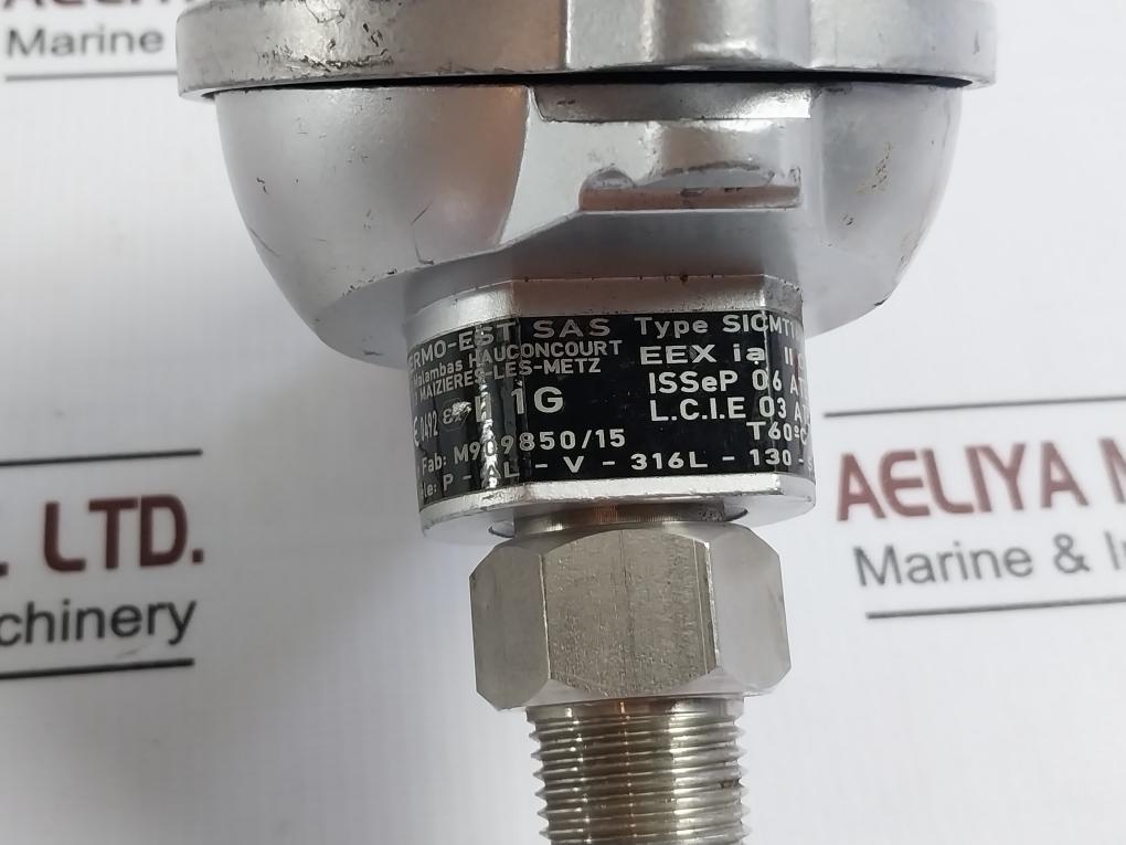 Thermo-est P-al-v-316L-130-s-3 Temperature Sensor 160C Sicmt16