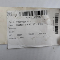 Thermo-est P-al-v-316L-130-s-3 Temperature Sensor 160C Sicmt16