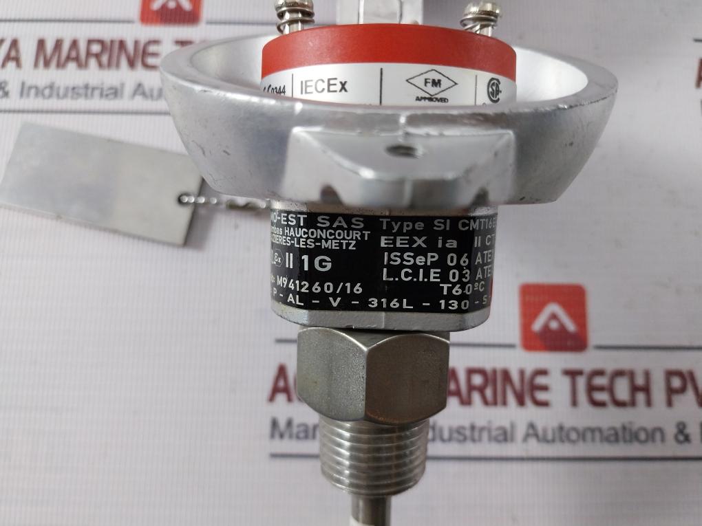 Thermo-est P-al-v-316L-130-s-3 Temperature Sensor 793101382 Pt100 130-mm T60 C