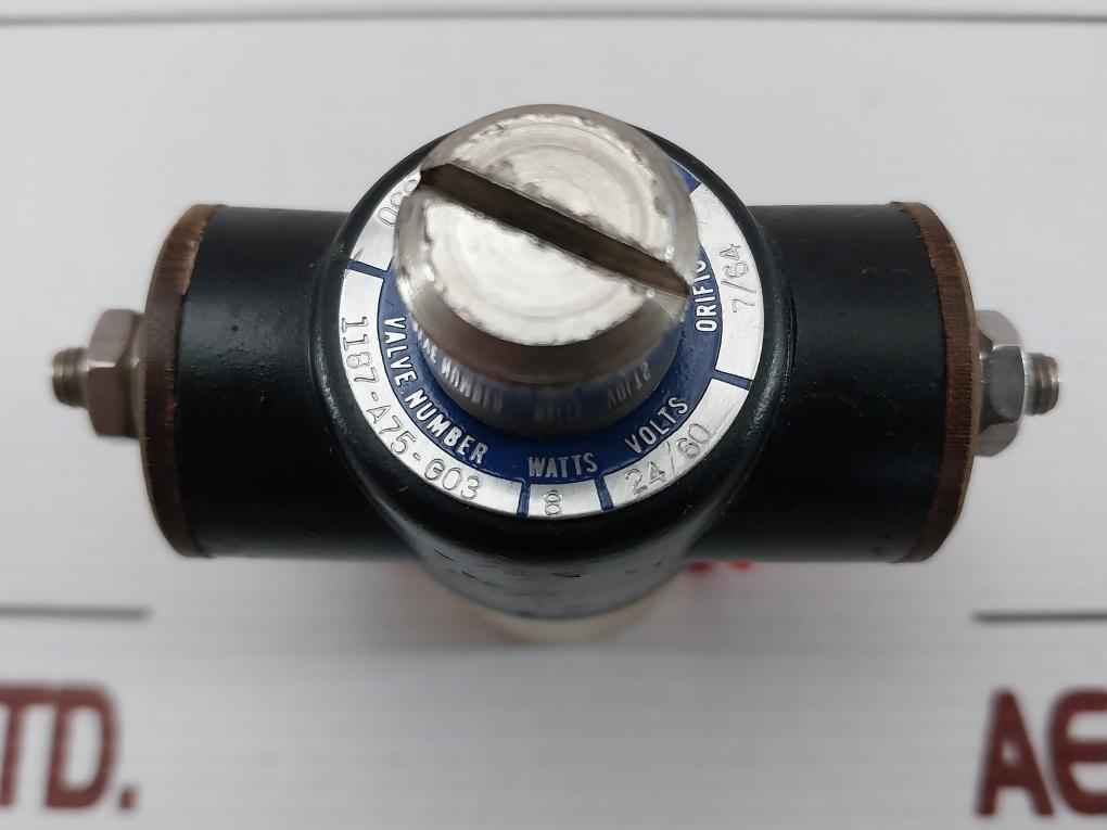 Thermo King 1187-a75-g03 Flow Control Solenoid Valve 350 Psig