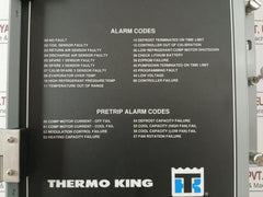 Thermo King Thermoguard Control System 2C20513G01-a 12Vdc 40A