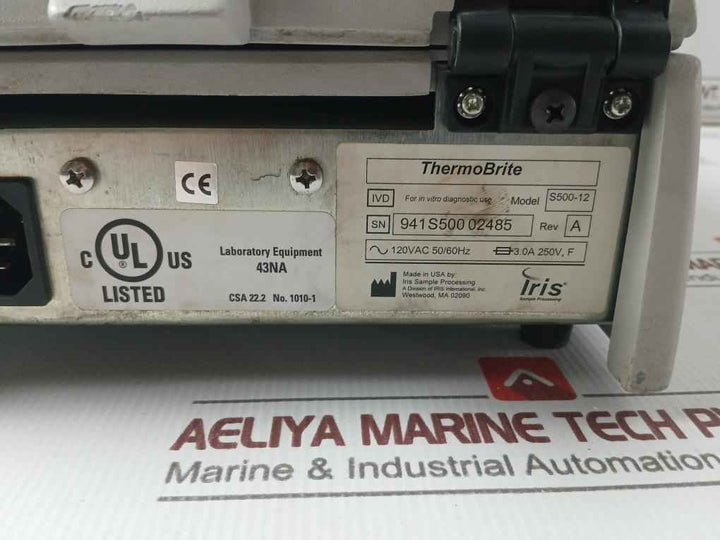 Thermobrite S500-12 Slide Hybridization System 120Vac 50/60Hz(Not Working)