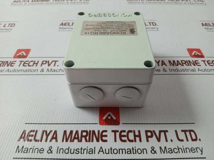 Thermocouple Amplifier Connection Box 12-35V Dc Kongsberg Ga-100/E