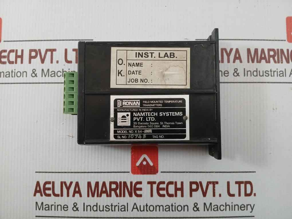 Thermocouple Transmitter 0-600˚C Ronan X54