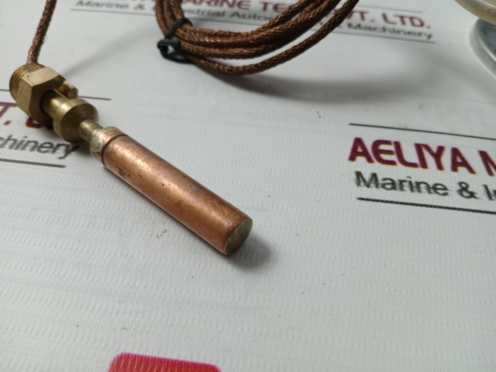 Thermoking 12U637 Analog Panel Mount Thermometer For 30 To 240 Degrees