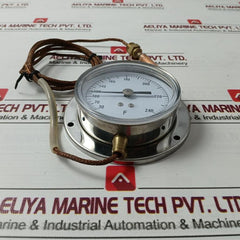 Thermoking 12U637 Analog Panel Mount Thermometer For 30 To 240 Degrees